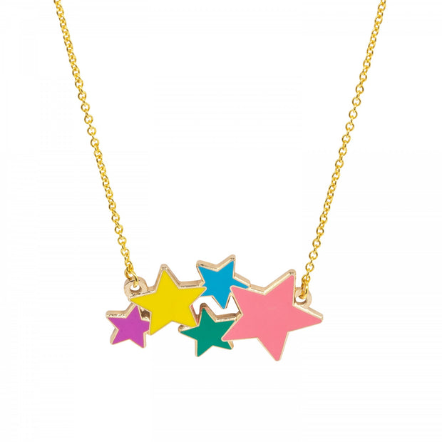 Enamel Necklace - Stars