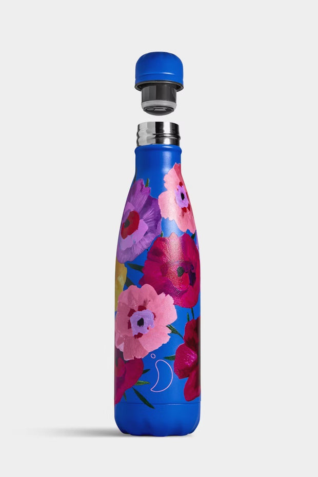 Chilly Floral 500ml Bottle - Maxi Poppy