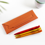 Recycled Leather Pen/Pencil Pouches