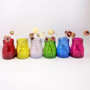 Mini Coloured Glass Bottles