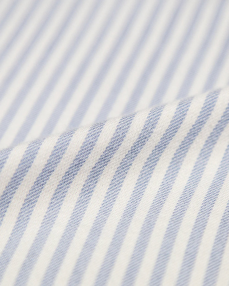 Stripe & Stare NEW Soft Blue Stripe Waistbanded Pyjama Shorts