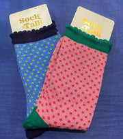 Sock Talk Glitter Socks - Mini Spots