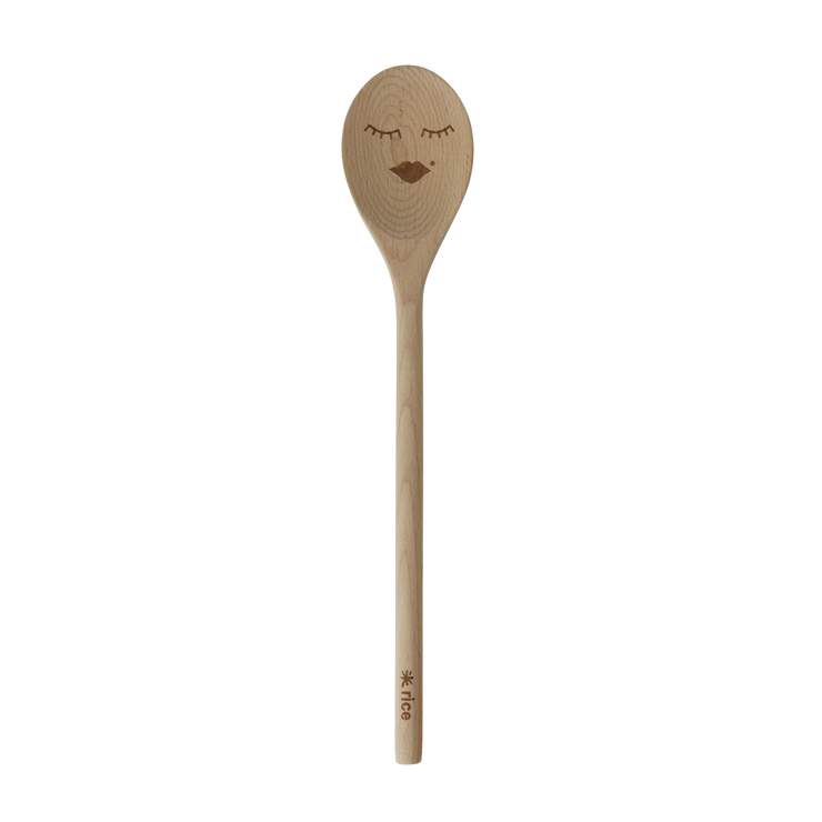Smiling Face Wooden Spoons