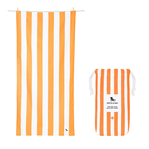 Dock & Bay Quick Dry Striped Towels - Cabana Collection
