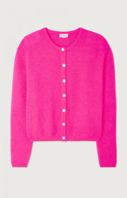 American Vintage Vitow Cardigan - Fluorescent Pink