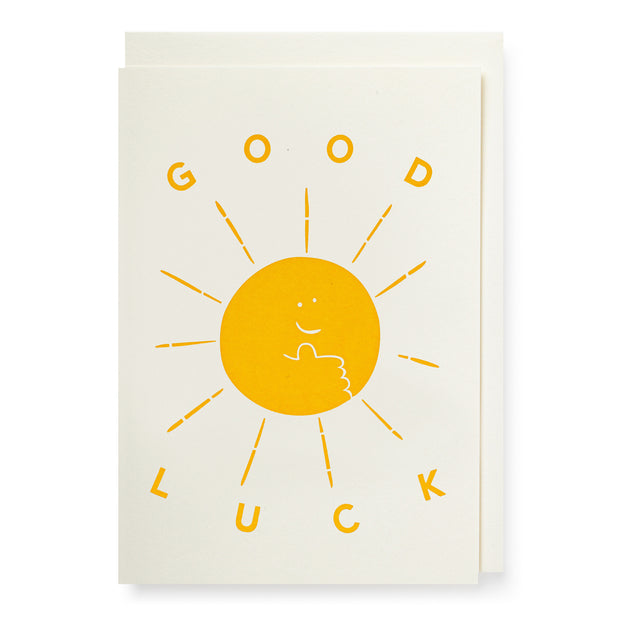 Mini Good Luck Sun Card