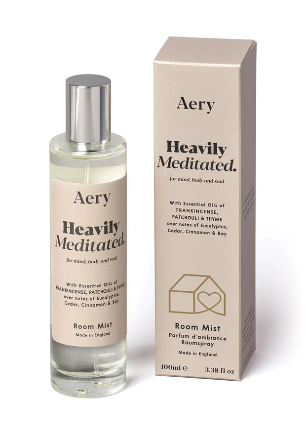 Aery Heavily Meditated Room Mist - Rose, Geranium & Amber