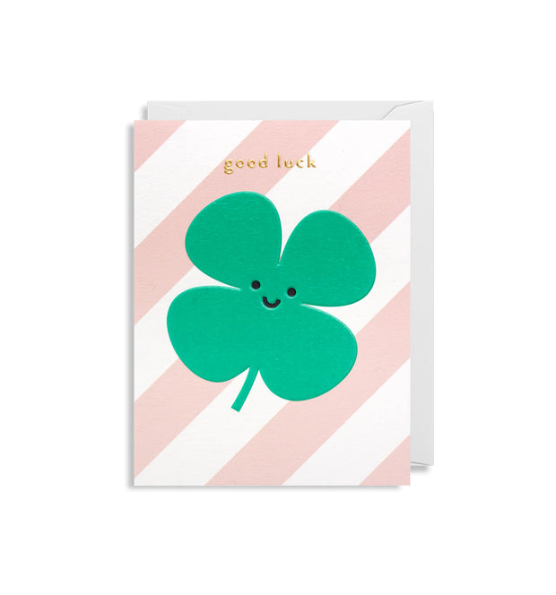 Mini Good Luck Clover Card
