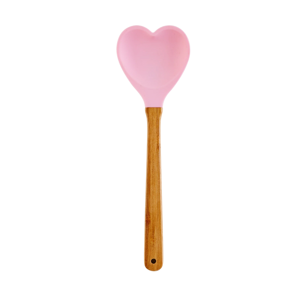 Heart Shaped Silicone Spoons in 5 Colours