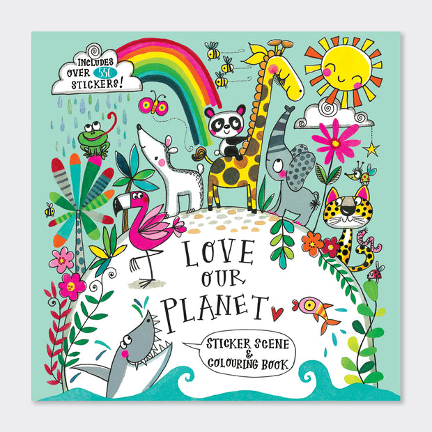 Love Our Planet Sticker & Colouring Book