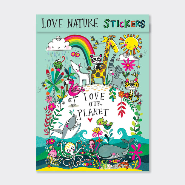Love Our Planet Stickers