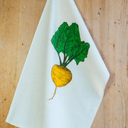 Lottie Day Tea Towel - Golden Beetroot