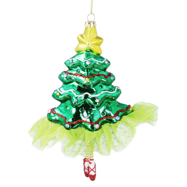 Glass Christmas Tree Decoration - Tree Tutu