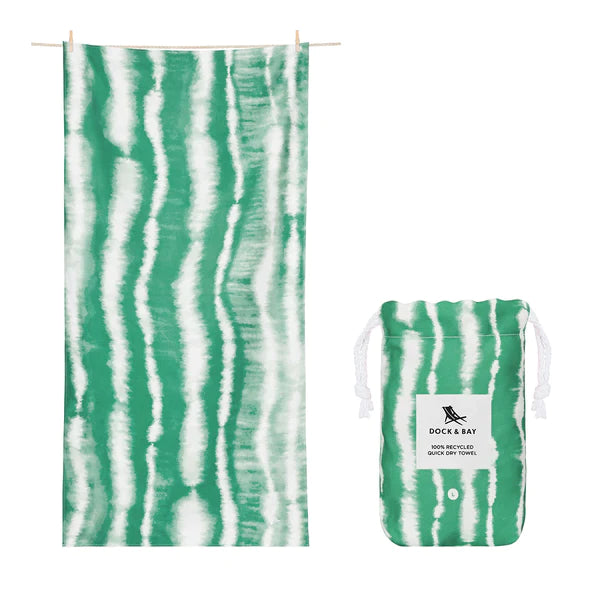 Dock & Bay Tie Dye Collection Quick Dry Towels