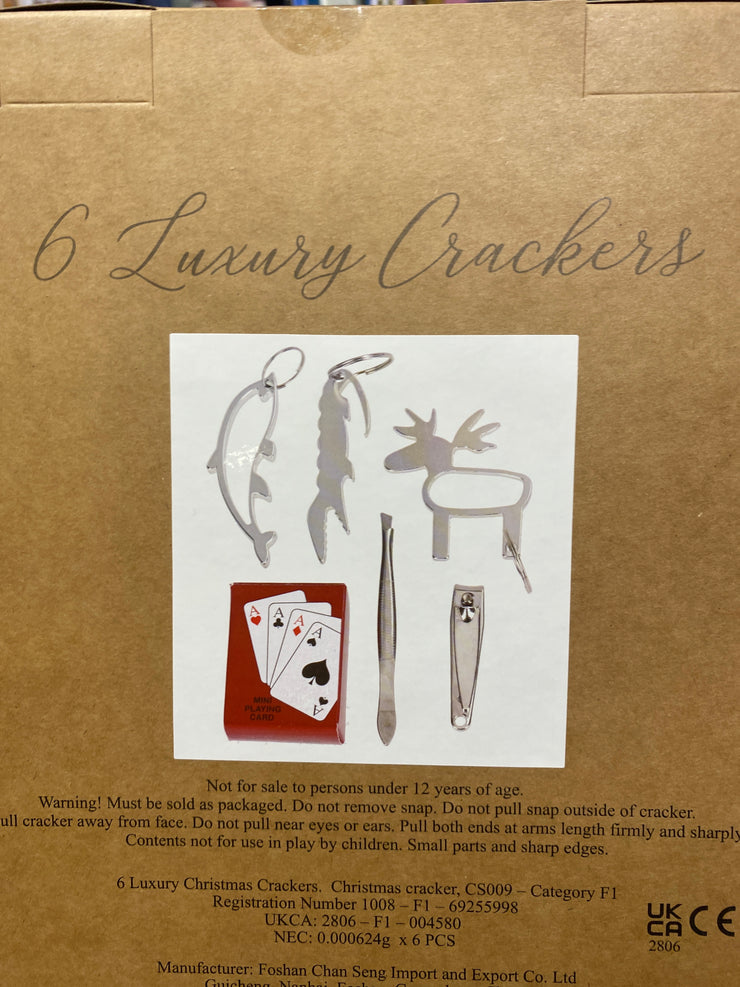 Christmas Crackers Box of 6 - New England Trees