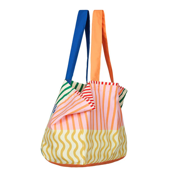 Dock & Bay Recycled Everyday Tote Bag - Stripe Up Your Life