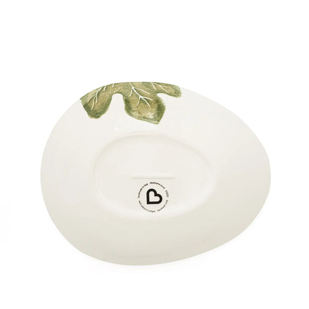 BlissHome Oblong Oval Bowl - Fig