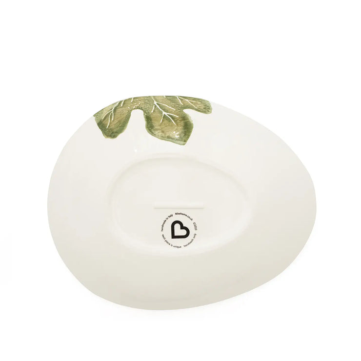 BlissHome Oblong Oval Bowl - Fig