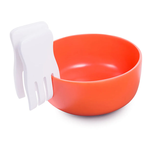 Sarah Petherick Lacquer Salad Bowl - Orange
