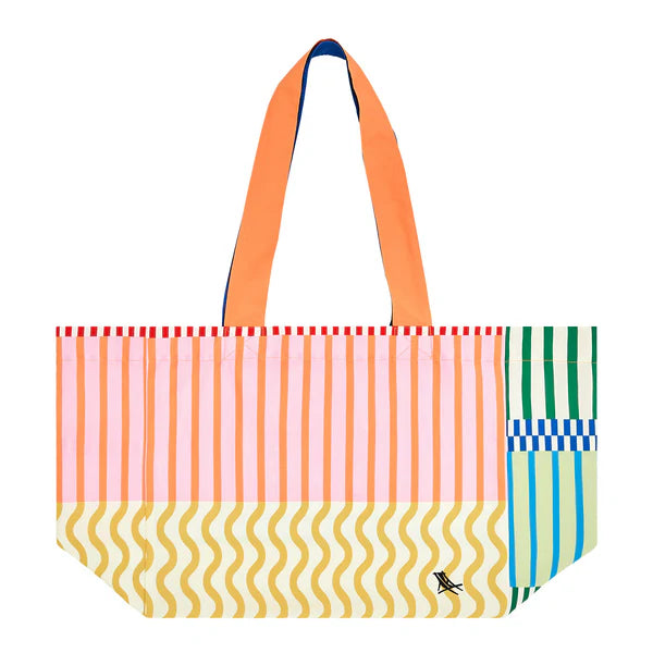 Dock & Bay Recycled Everyday Tote Bag - Stripe Up Your Life