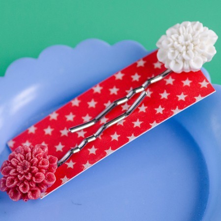 Tolly Flower Hair Slides - Sets of 2