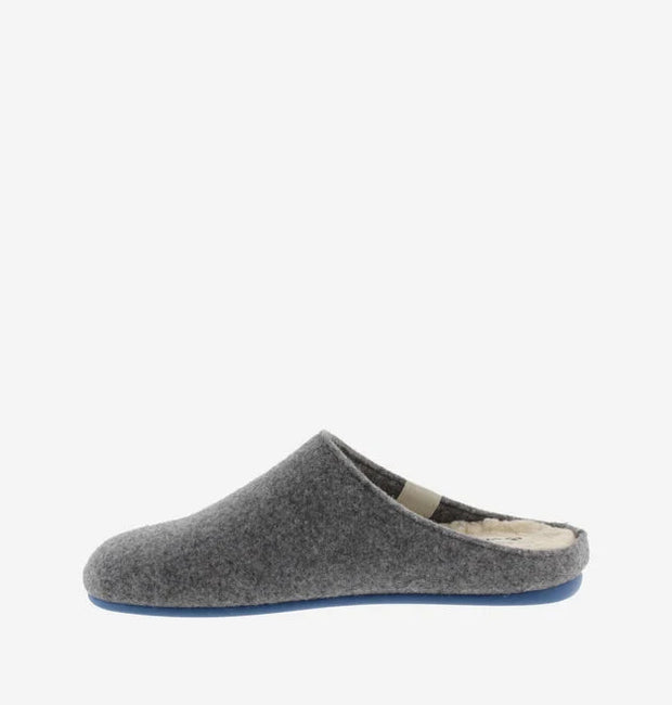 Victoria Unisex Norte Recycled Felt Slippers - Grey