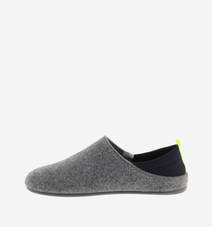 Victoria Unisex Norte Recycled Felt & Neoprene Slippers - Grey