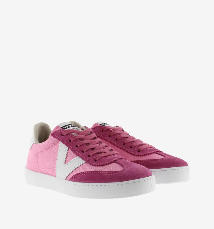 Victoria Berlin Cyclist Trainer in Fuschia Pink