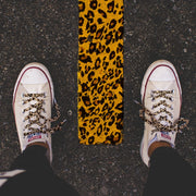 Sliwils Fabric Shoelaces - Leopard Tan
