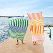 Dock & Bay Quick Dry Towels - Lemonade Waves