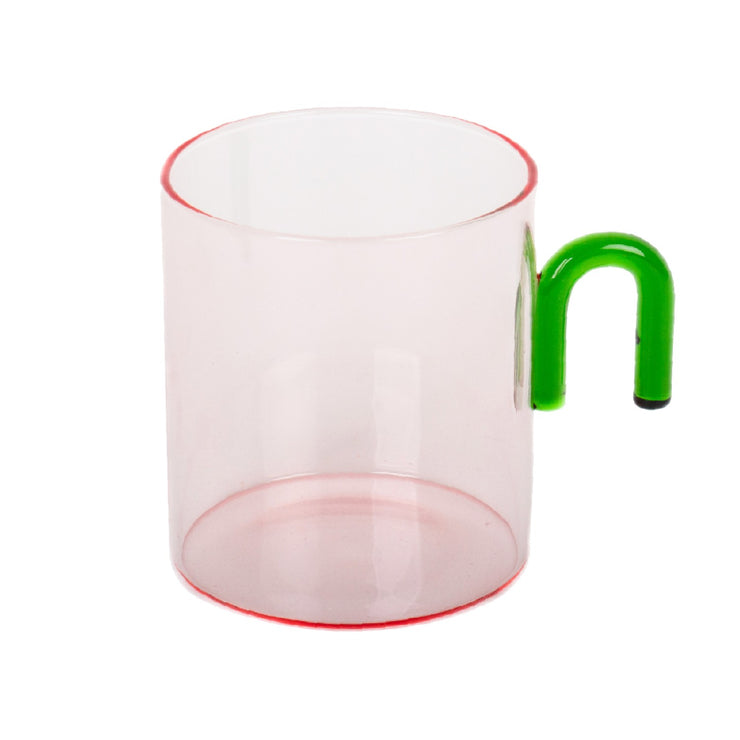 Helio Ferretti Arch Handled Glass Mugs