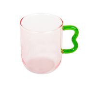 Helio Ferretti Wave Handled Glass Mugs