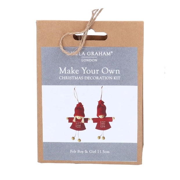 Make Your Own Christmas Decoration Kit - Scandi Boy & Girl