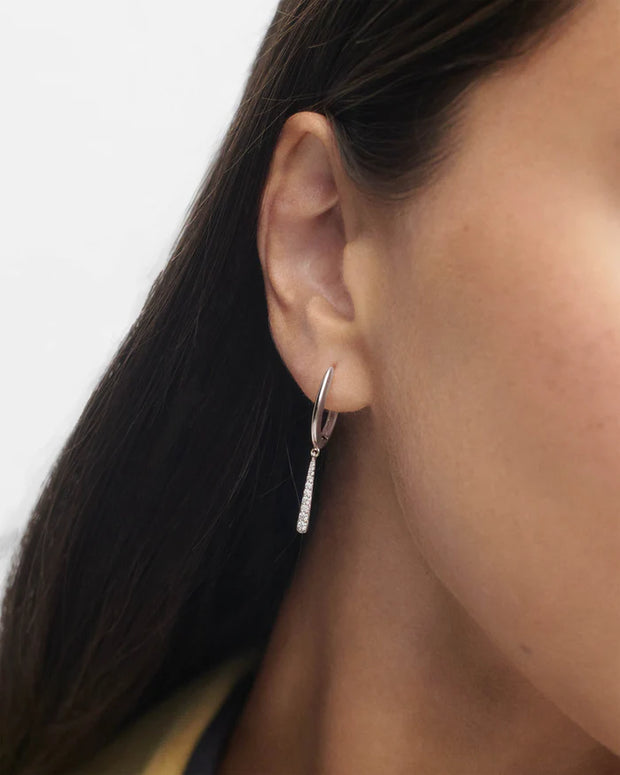 PDPaola Olga Hoops in Silver or Gold