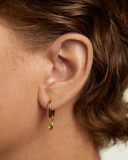 PDPaola Lily Hoop Earrings