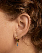 PDPaola Lily Hoop Earrings