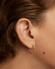 PDPaola Rainbow Large Hoop Earrings