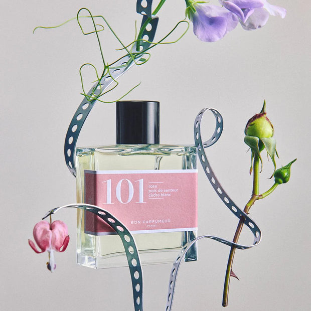 Bon Parfumeur Perfume 101 with Rose, Sweet Pea & White Cedar