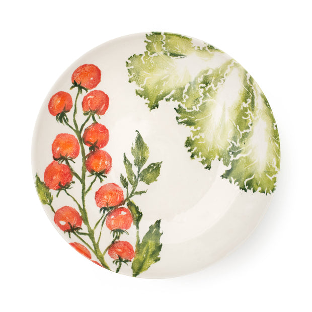 BlissHome Large Serving Dish - Tomatoes & Lettuce