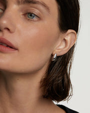 PDPaola Sugar Silver Earrings