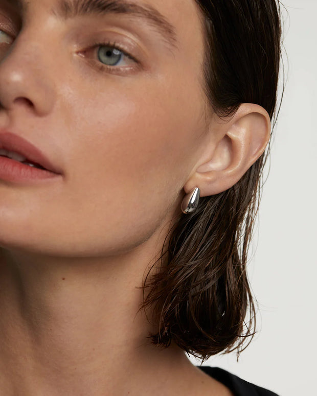 PDPaola Sugar Silver Earrings