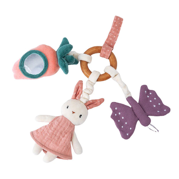 Jumini Friends Rabbit Activity Ring - Pink