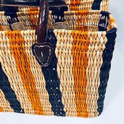 Moroccan Handmade Tote Baskets - Medium