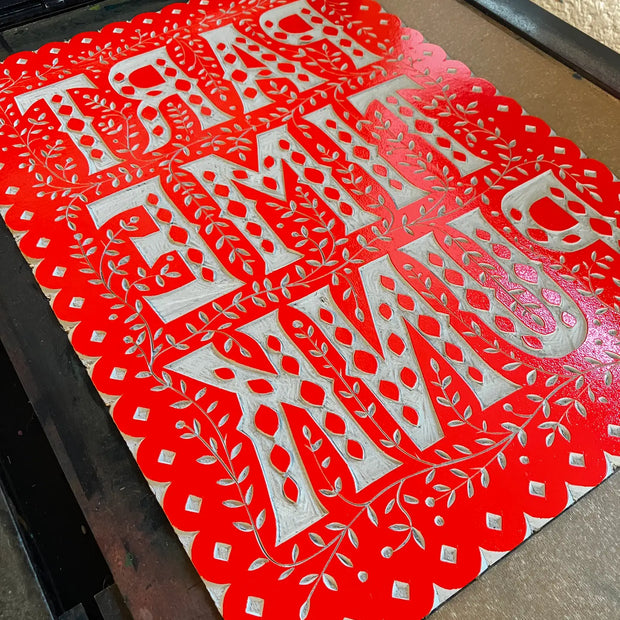Pressed and Folded Print - Part Time Punk