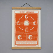 Pressed and Folded Print - Solstice