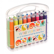 Felt Tip Pens & Stamps - Wild Wonders