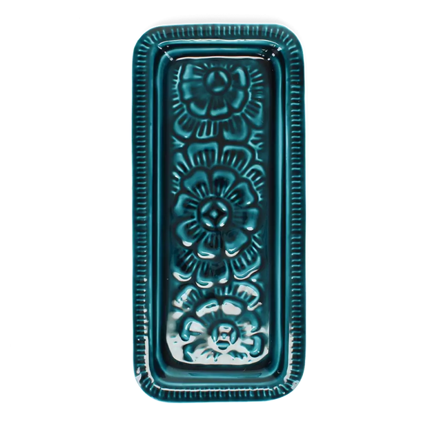 Rectangular Enamel Trinket Trays - 3 Colours