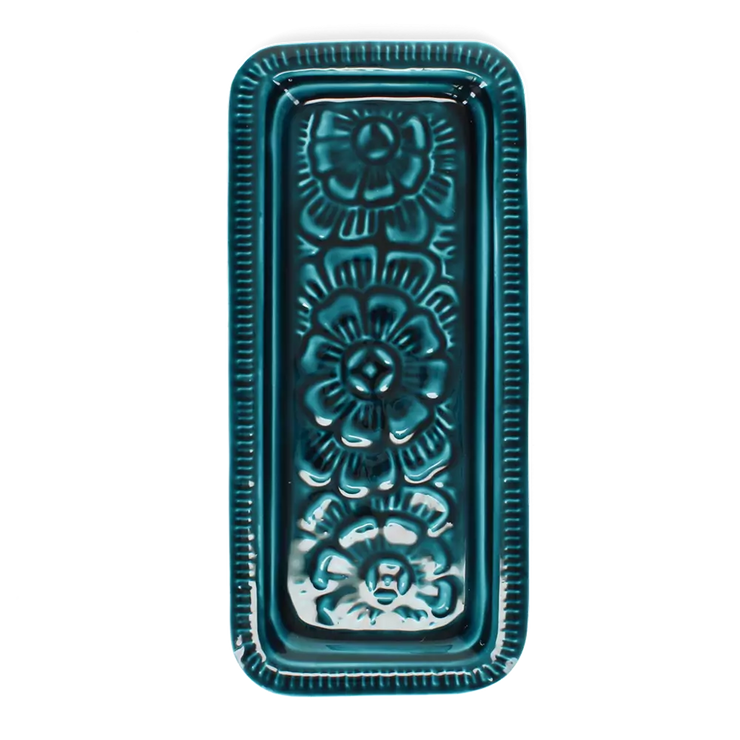 Rectangular Enamel Trinket Trays - 3 Colours