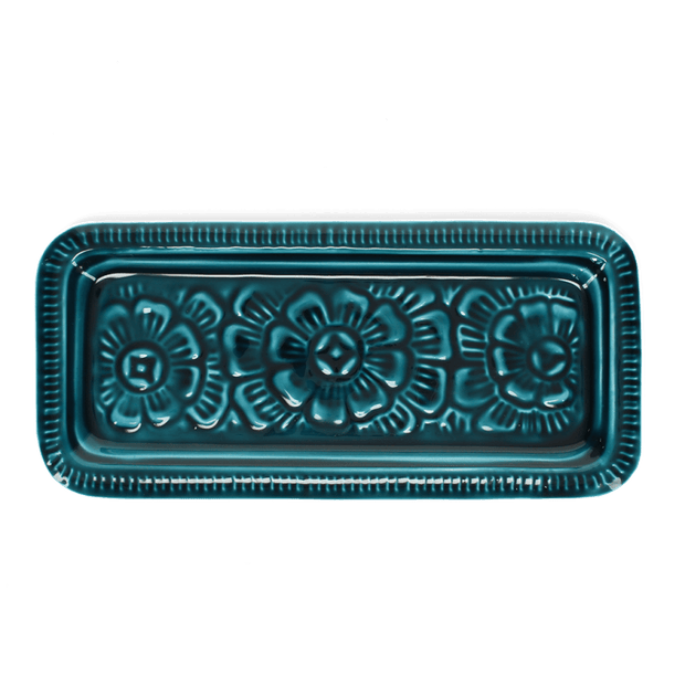Rectangular Enamel Trinket Trays - 3 Colours