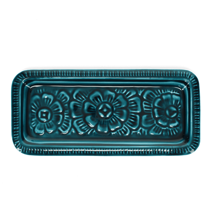 Rectangular Enamel Trinket Trays - 3 Colours